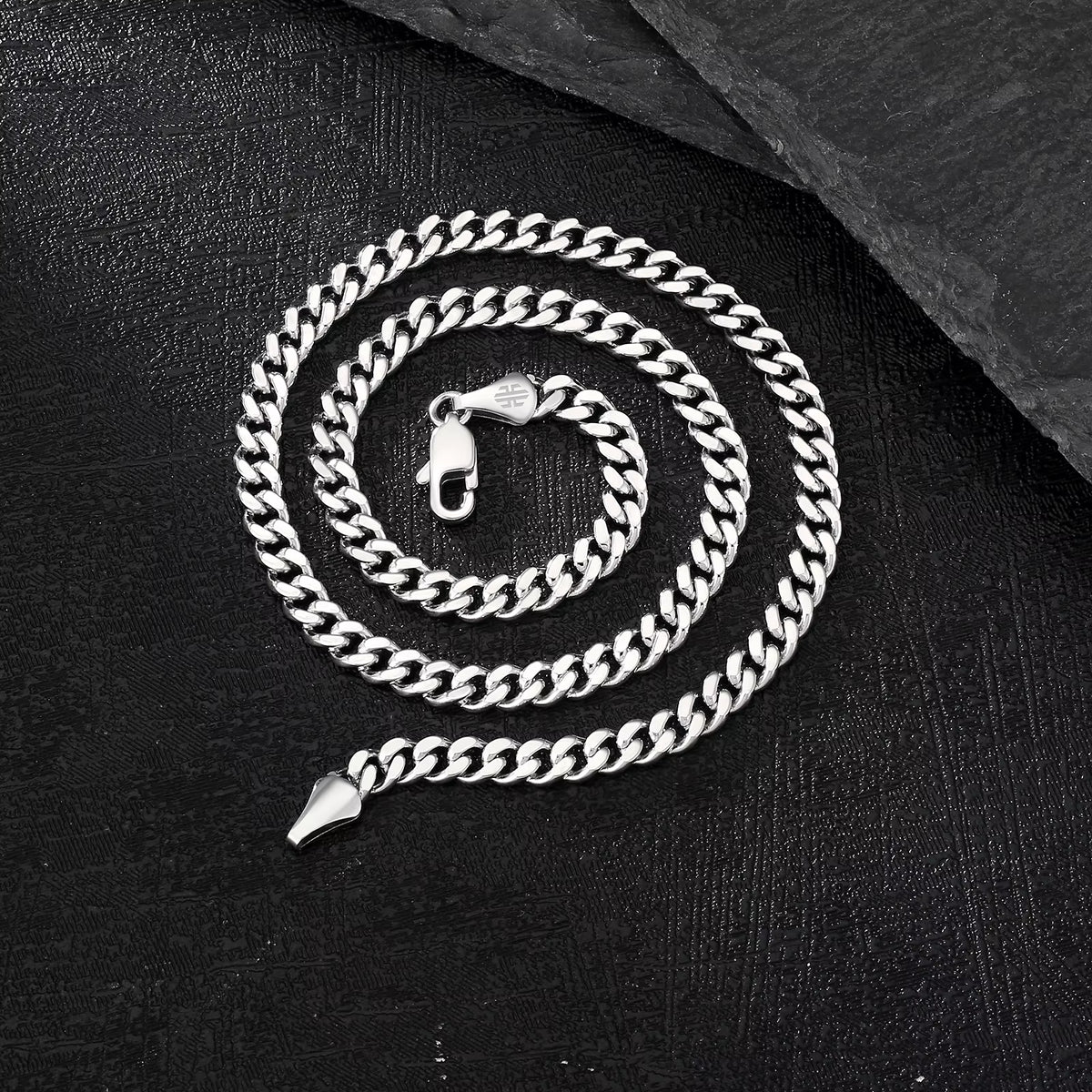 Celestia Cuban Chain für Herren in silber
